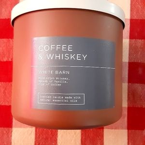 Coffee and Whiskey 3 wick candle